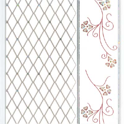 TR 1086 Diamond Net Red